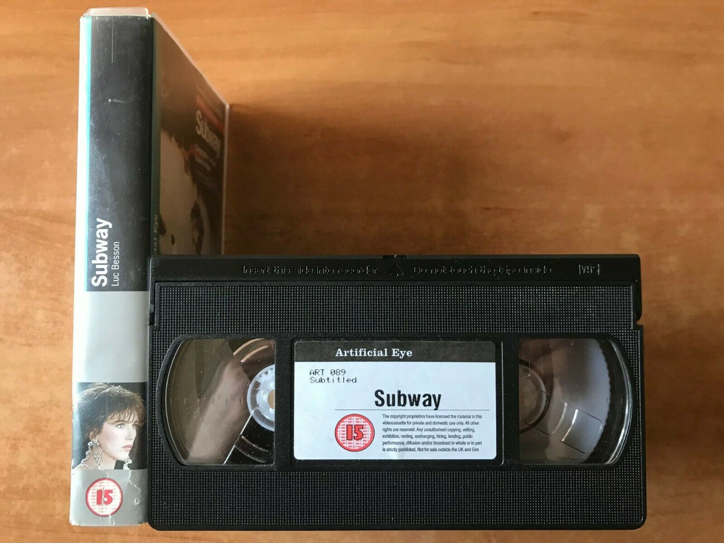 Subway (1985); [Luc Besson] Thriller [Christopher Lambert / Isabelle Adjani] VHS-