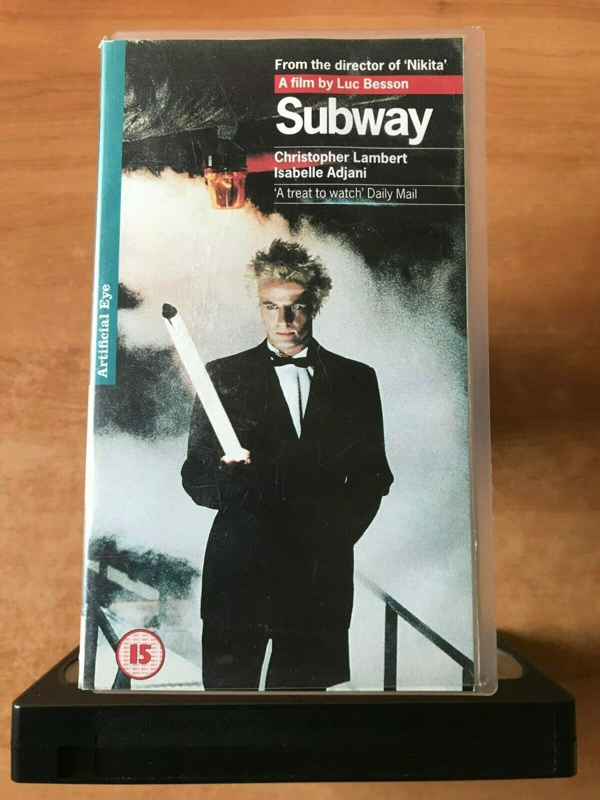 Subway (1985); [Luc Besson] Thriller [Christopher Lambert / Isabelle Adjani] VHS-