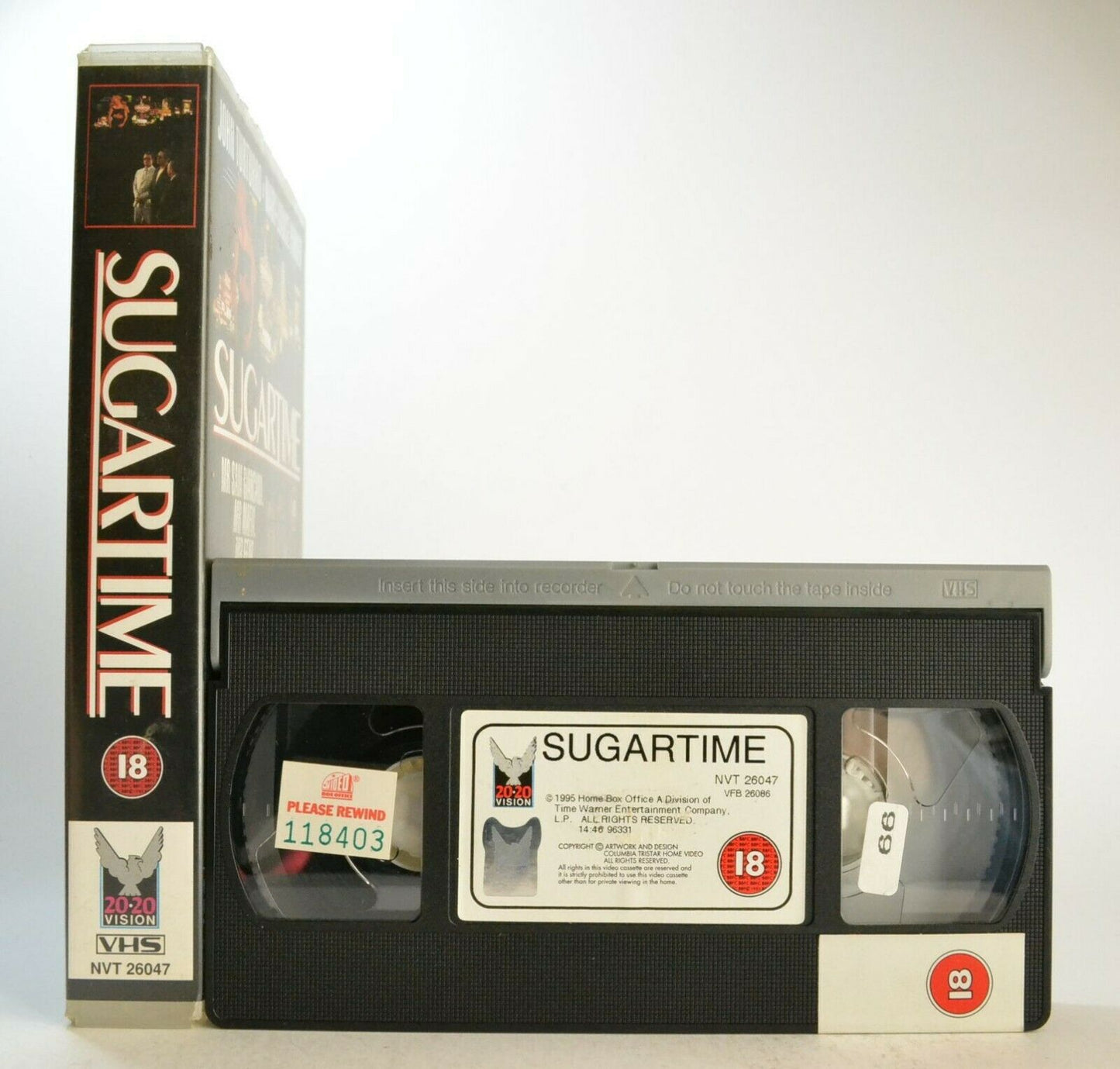 Sugartime: Based On W.F. Roemer Jr. Book - Crime (1995) - Large Box - Pal VHS-