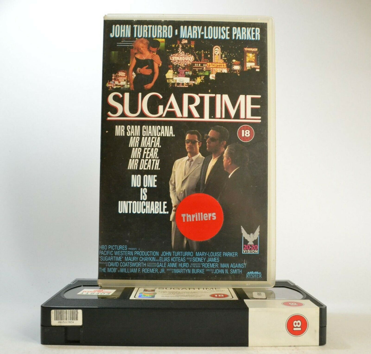 Sugartime: Based On W.F. Roemer Jr. Book - Crime (1995) - Large Box - Pal VHS-