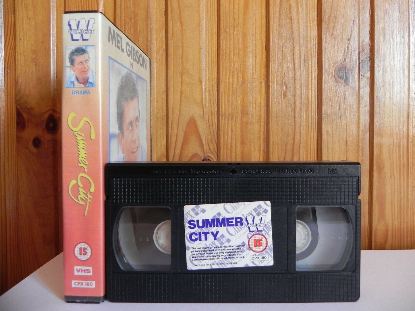 Summer City - Wildcat - Drama - Mel Gibson - Steve Bisley - Large Box - Pal VHS-