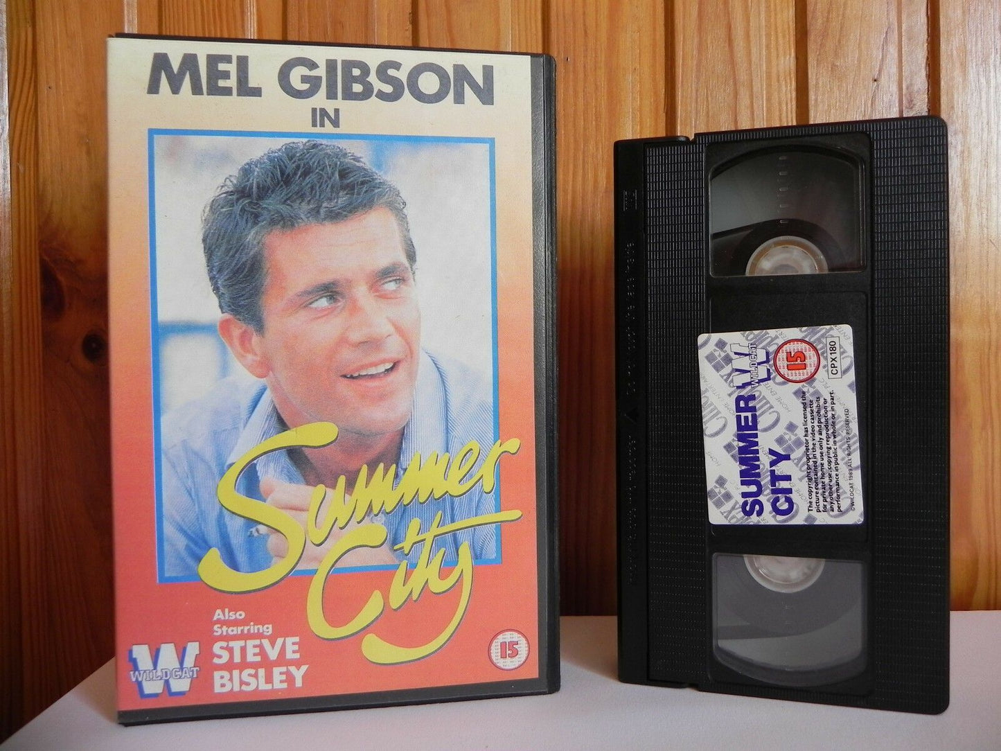 Summer City - Wildcat - Drama - Mel Gibson - Steve Bisley - Large Box - Pal VHS-