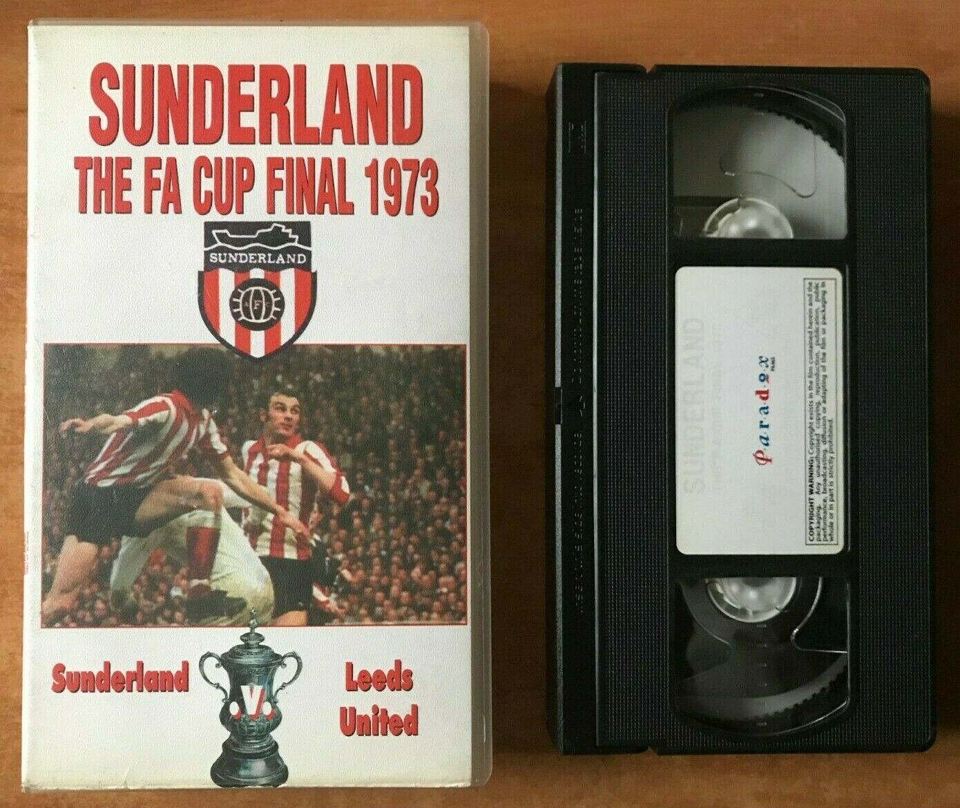 Sunderland: The FA Cup Final 1973; [Bobby Charlton] Football - Sports - Pal VHS-