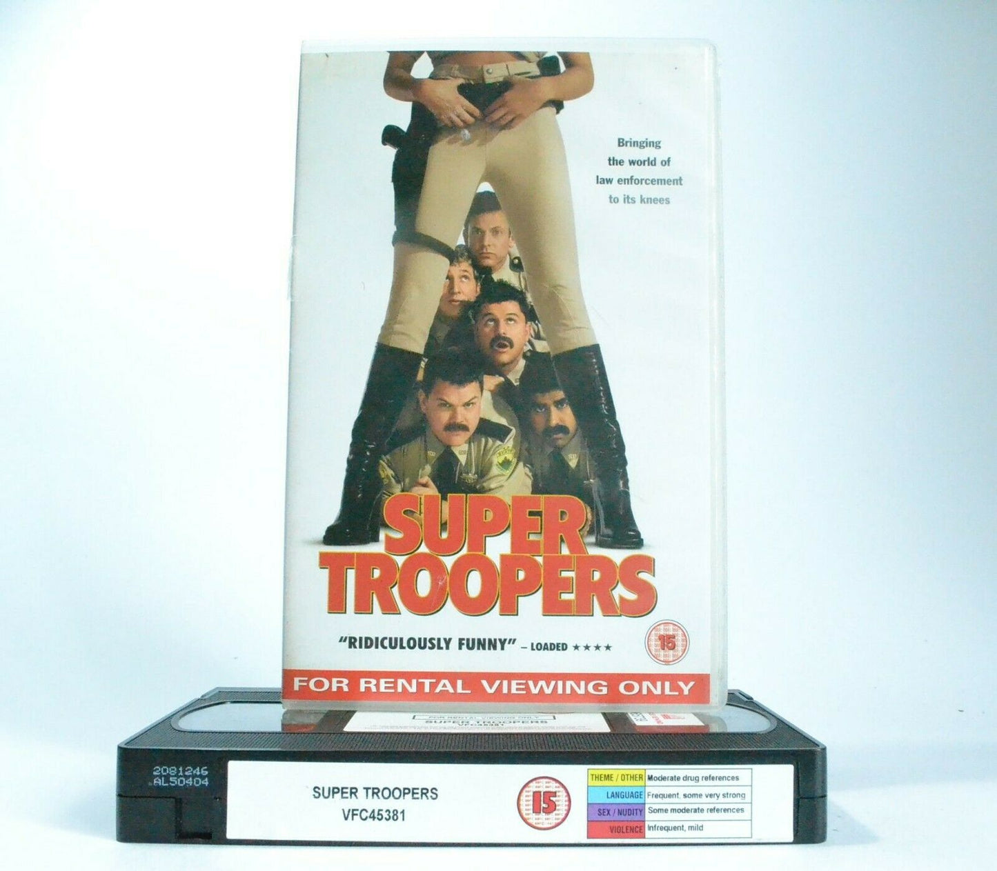 Super Troopers: Cult Classic Comedy (2001) - Vermont State Troopers Patrol - VHS-