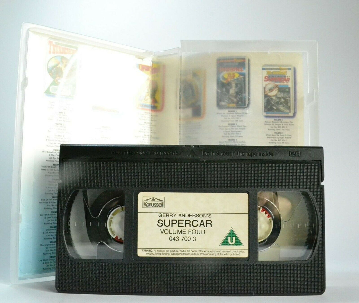 Supercar (Vol. 4); [Gerry Anderson] Deep Seven - Sci-Fi - Animated - Kids - VHS-