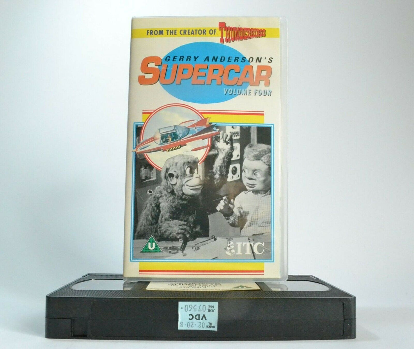 Supercar (Vol. 4); [Gerry Anderson] Deep Seven - Sci-Fi - Animated - Kids - VHS-