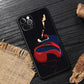 Superman Black Cover - For Apple iPhone 13 14 12 11 15 Pro Max Mini XS X 6 7 8 Plus Cases Soft Silicone Fundas-B03-iPhone 14 Pro-