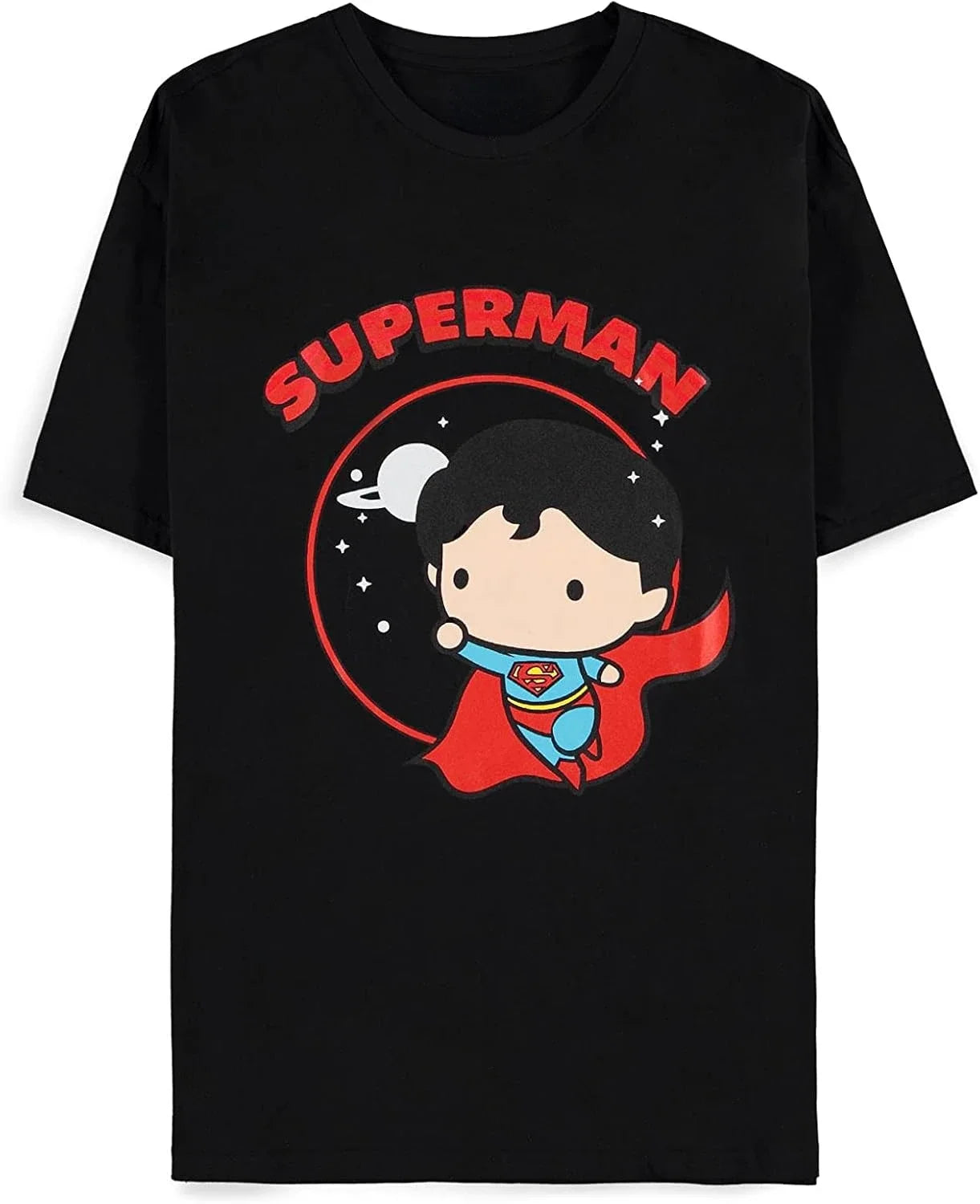 Superman Boys T-Shirt - Difuzed Men’s Short-Sleeved Comfortable Superhero Tee for Kids Casual Wear-1063NO-XS-