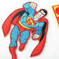 Superman Fabric Patches - Anime Batman Polyester DIY Accessories for Backpacks School Bags Children's Toys-