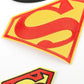 Superman Fabric Patches - Anime Batman Polyester DIY Accessories for Backpacks School Bags Children's Toys-