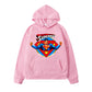 Superman Hoodie for Kids - Justice League Pullover Autumn Sweatshirt Boys Girls Anime Print Clothes 2025-pink-120-5T-6T-