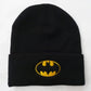 Superman Printed Beanie - Outdoor Warm Knitted Elastic Hats for Teenagers Men Women Hip-Hop Skullies-1-