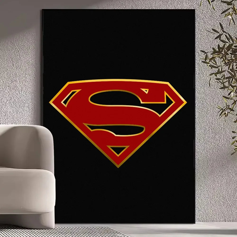 Superman Wall Pictures - Beast Kingdom Poster Prints for Living Room Home Decoration Superhero Artwork-z6-57X90cm-