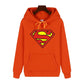 Superman Warm Street Hoodie - Simple Pattern Print High-Quality Soft Thickened Casual Winter Fashion Tops-XXXL-15-