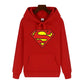 Superman Warm Street Hoodie - Simple Pattern Print High-Quality Soft Thickened Casual Winter Fashion Tops-XXXL-12-