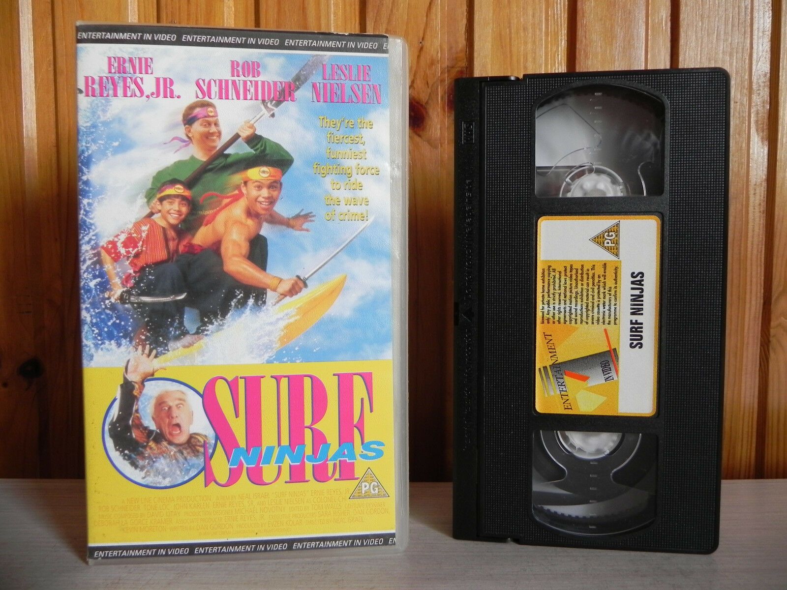 Surf Ninjas - Entertainment In Video - Action - Adventure - Martial Art - VHS-