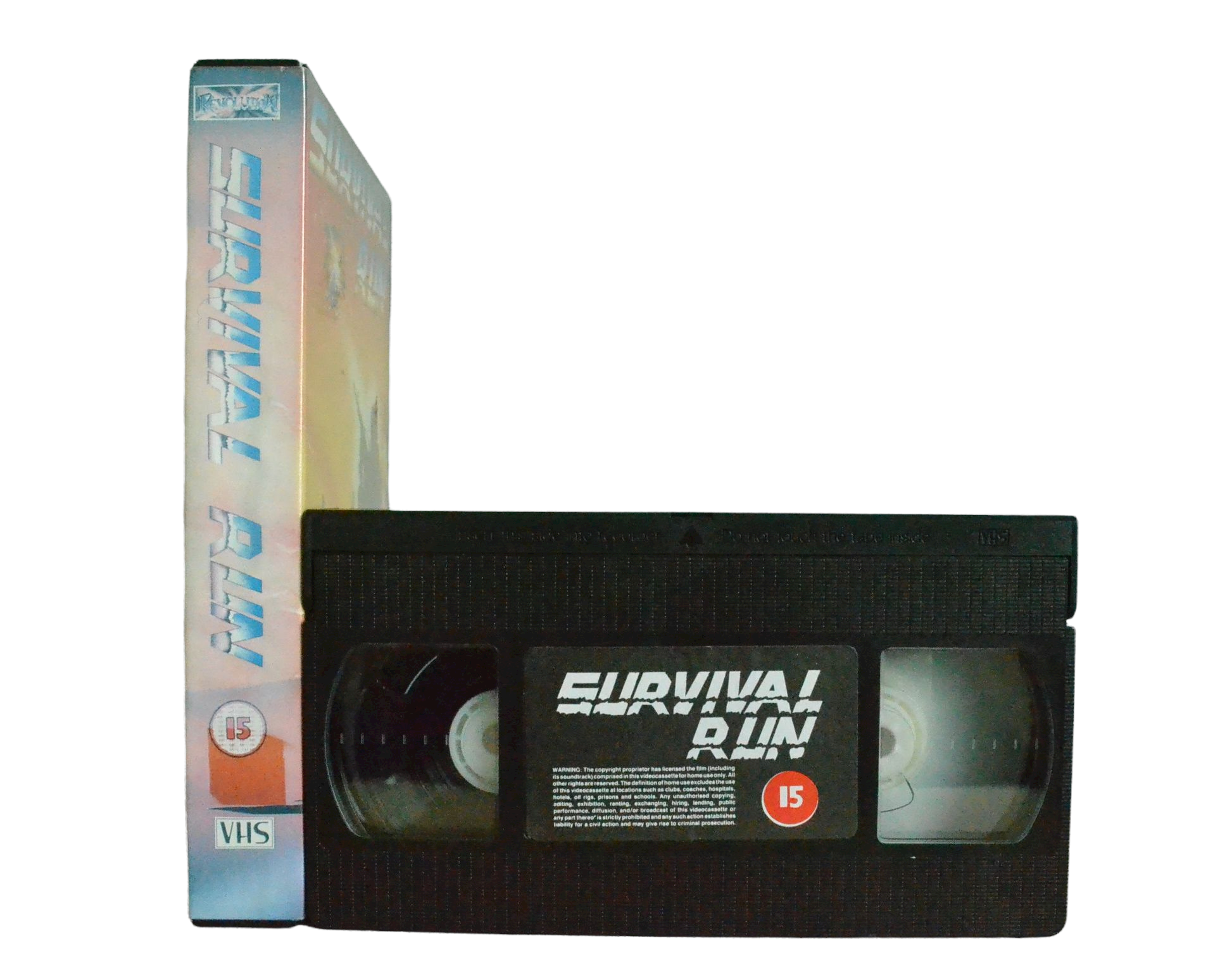 Survival Run - Peter Graves - Revolution - Vintage - Pal VHS-