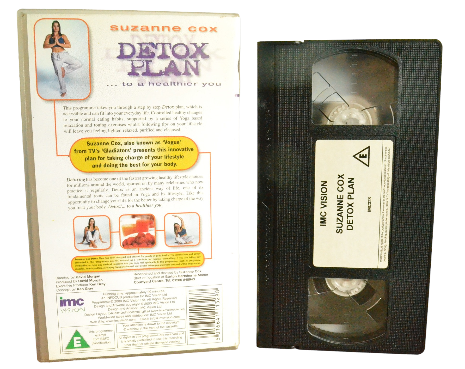 Suzanne Cox Detox Plan - Suzanne Cox - IMC Vision - IMC328 - Exercise - Pal - VHS-