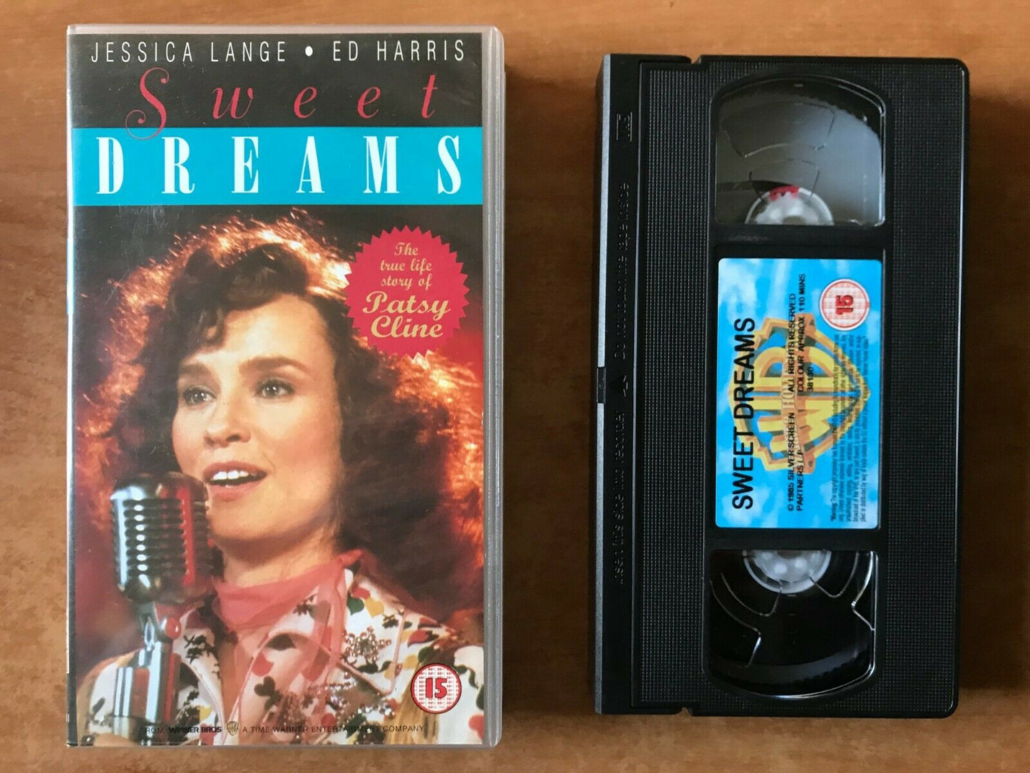 Sweet Dreams [Patsy Cline Story] Drama - Jessica Lange / Ed Harris - Pal VHS-