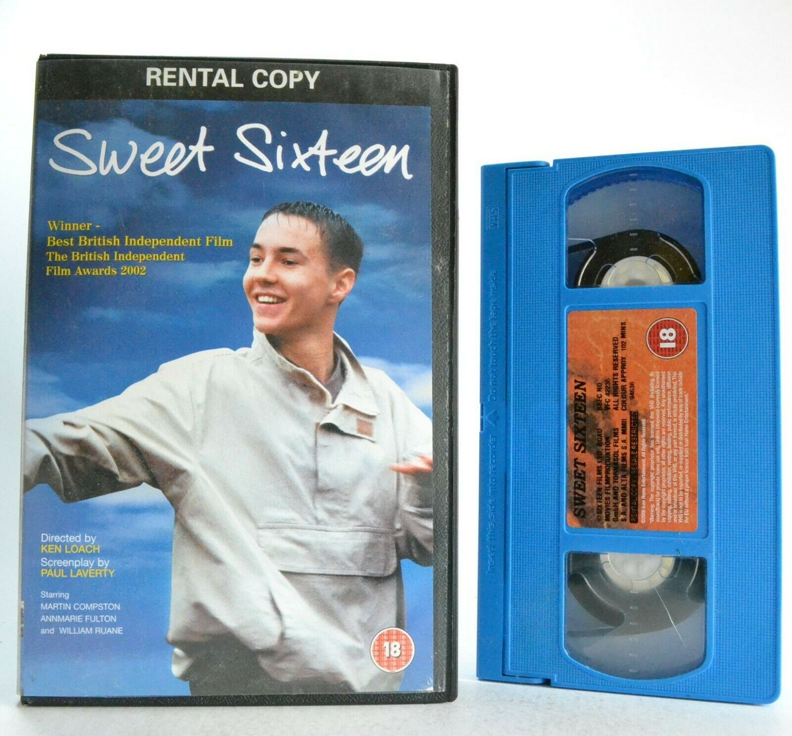 Sweet Sixteen: British Independent Film - Drama - Large Box - Ex-Rental - VHS-