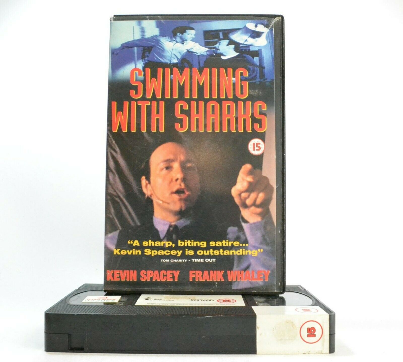 Swimming With Sharks: Comedy Drama (1994) - Large Box - K.Spacey/F.Whaley - VHS-