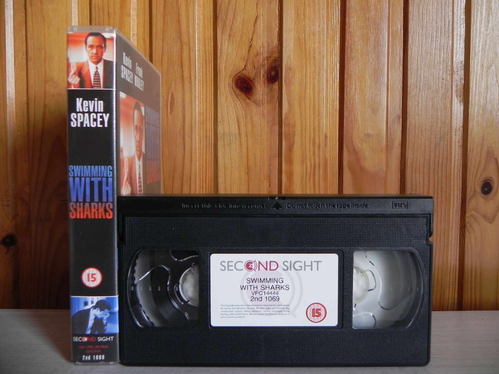 Swimming With Sharks - Second Sight - Drama - Kevin Spacey - Frank Whaley - VHS-