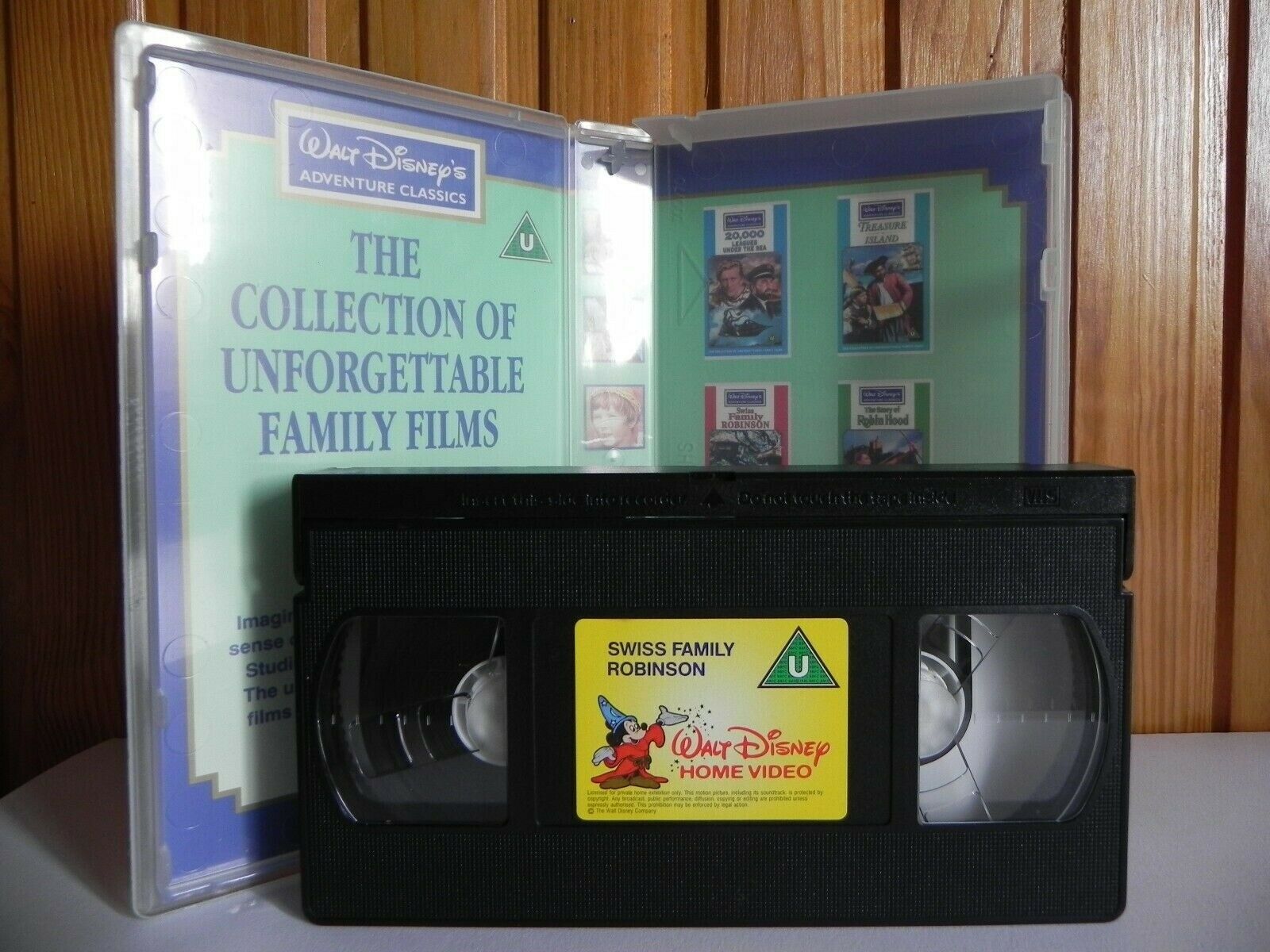 Swiss Family Robinson - Walt Disney's Classics - Adventure - Children's - VHS-