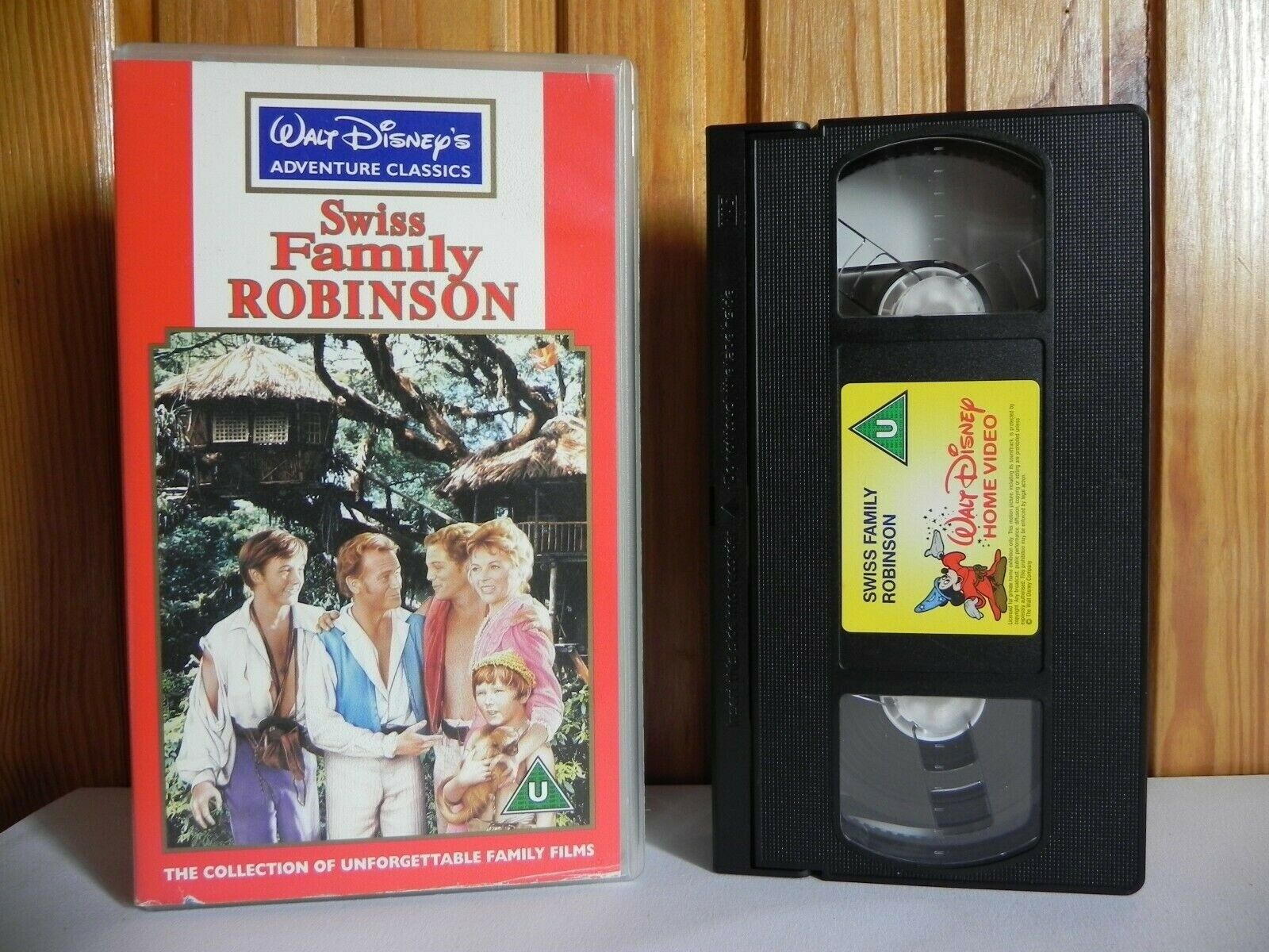 Swiss Family Robinson - Walt Disney's Classics - Adventure - Children's - VHS-