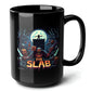 The Slab Black Mug (15oz) - cool arcade games-15oz-