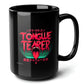 Tongue Tearer Black Mug (15oz) - coin op video games-15oz-