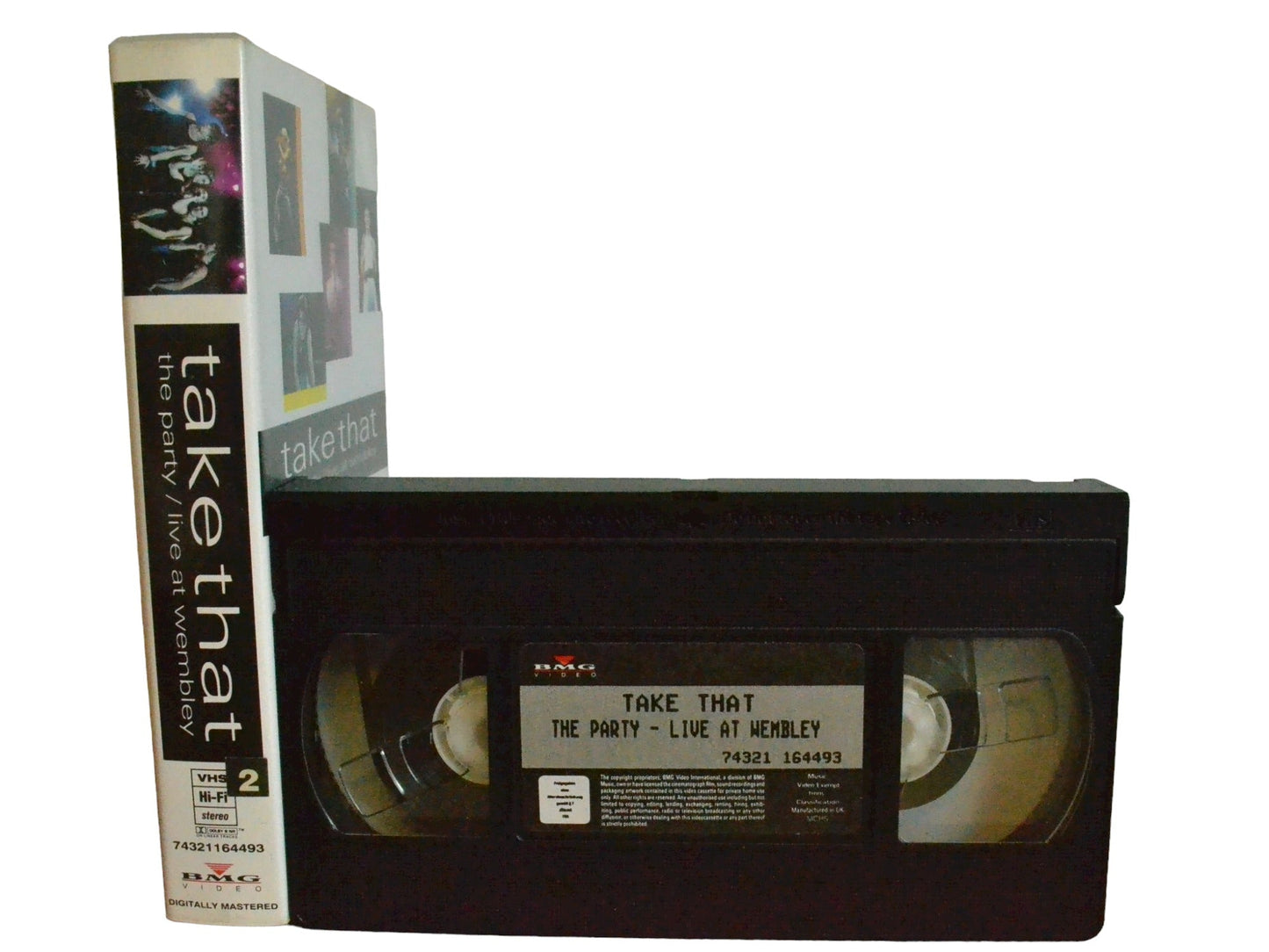 Take That - The Party / Live At Wembley - Gary Barlow - BMG Video - Music - PAL - VHS-