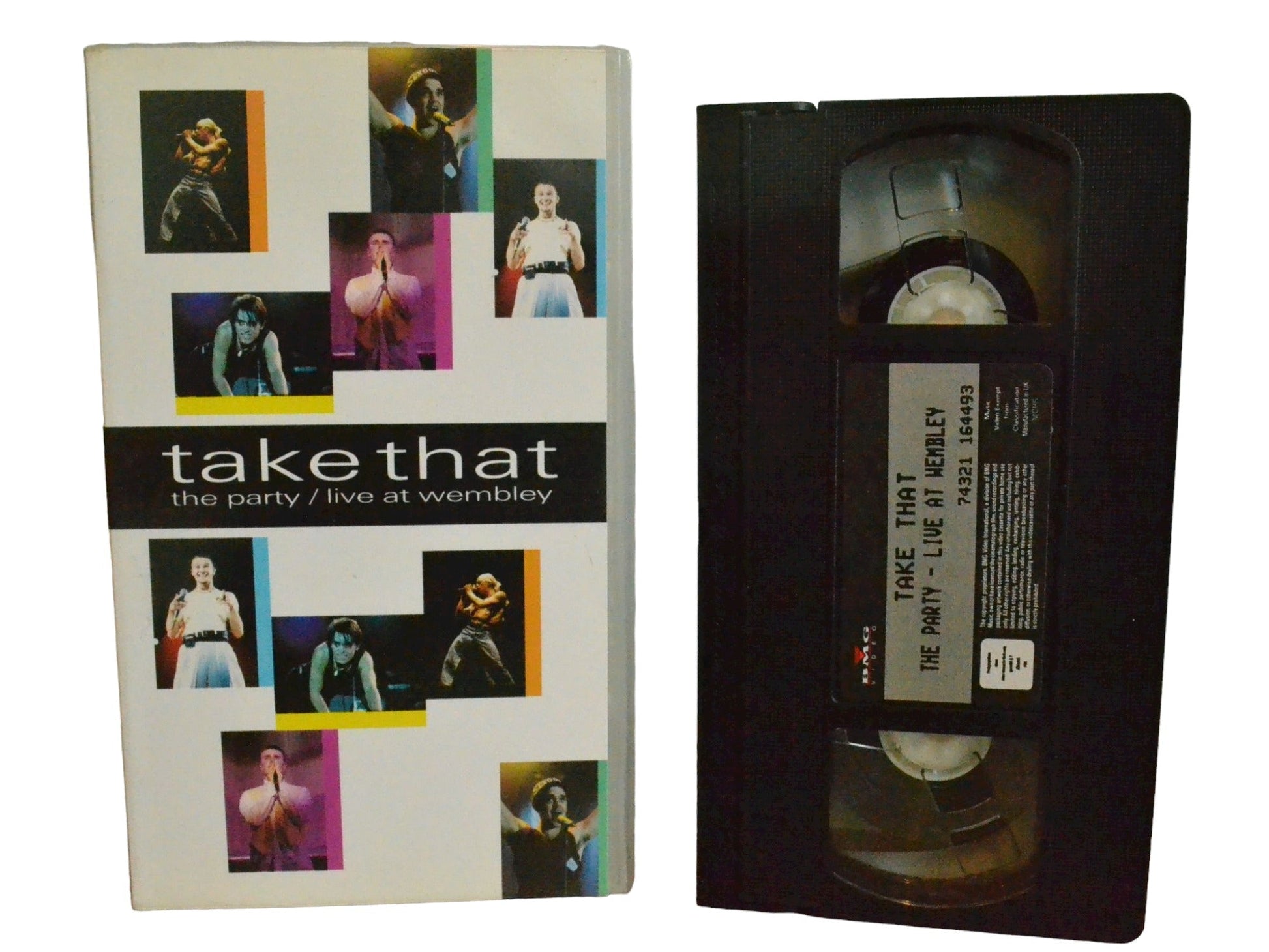 Take That - The Party / Live At Wembley - Gary Barlow - BMG Video - Music - PAL - VHS-