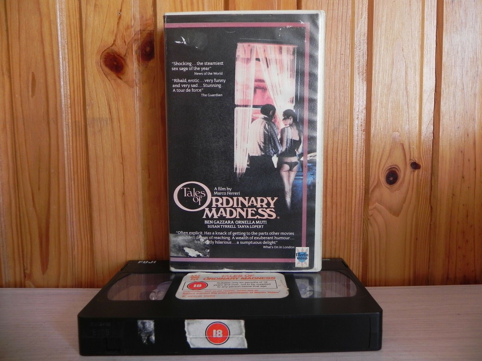 Tales Of Ordinary Madness - Erections, Ejaculations, Exhibitions - Pre Cert VHS-