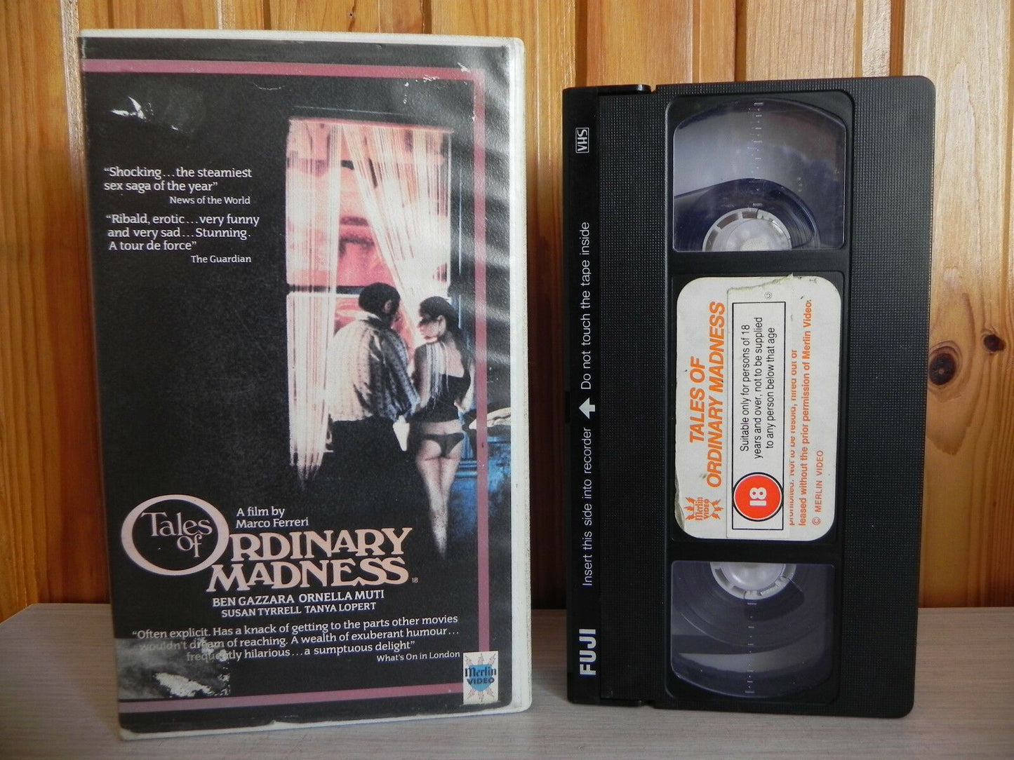 Tales Of Ordinary Madness - Erections, Ejaculations, Exhibitions - Pre Cert VHS-