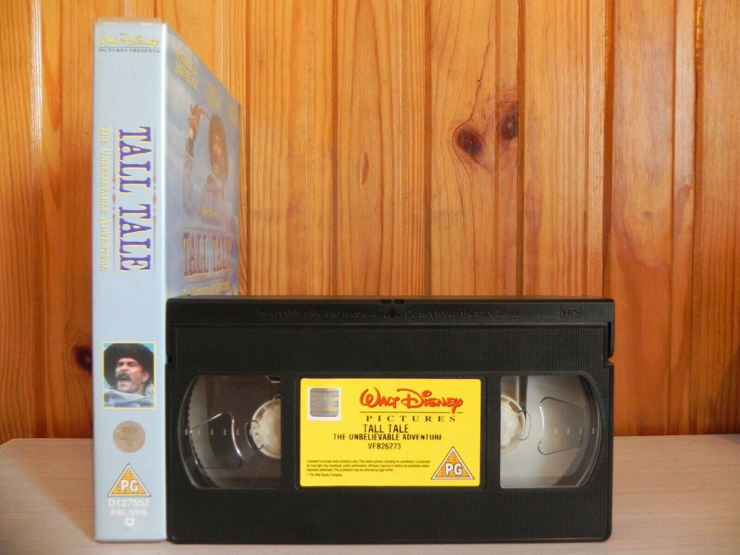 Tall Tale - Patrick Swayze - Original Disney Big-Box - Western Adventure - VHS-