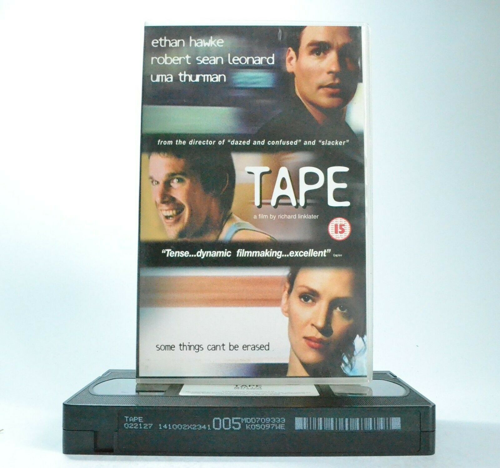 Tape: (2001) Camcorder Drama - Large Box - Ethan Hawke/Uma Thurman - Pal VHS-