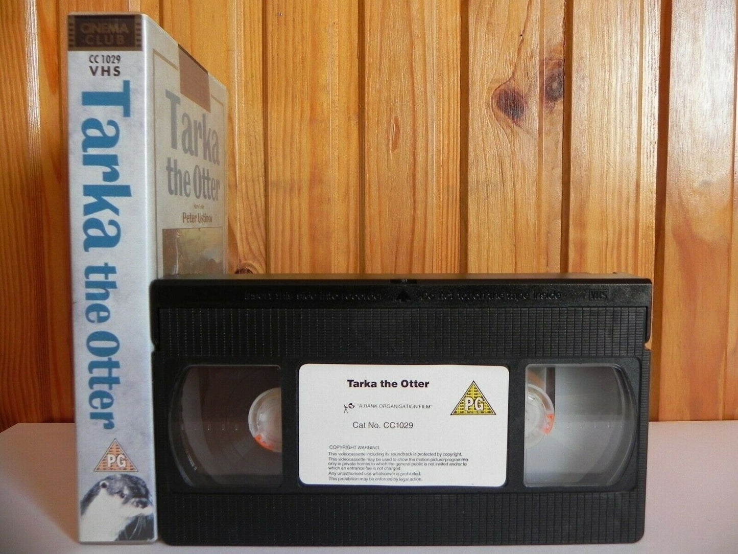 Tarka The Otter - Cinema Club - Family - Adventure - Children's - Pal VHS-