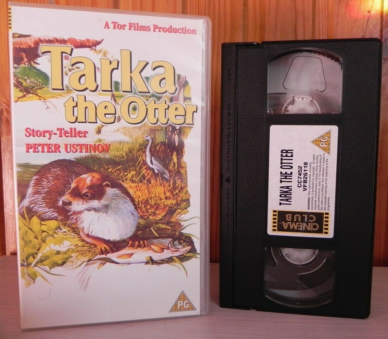 Tarka The Otter:David Cobham (1979) Based On Novel - Henry Williamson (1927) VHS-