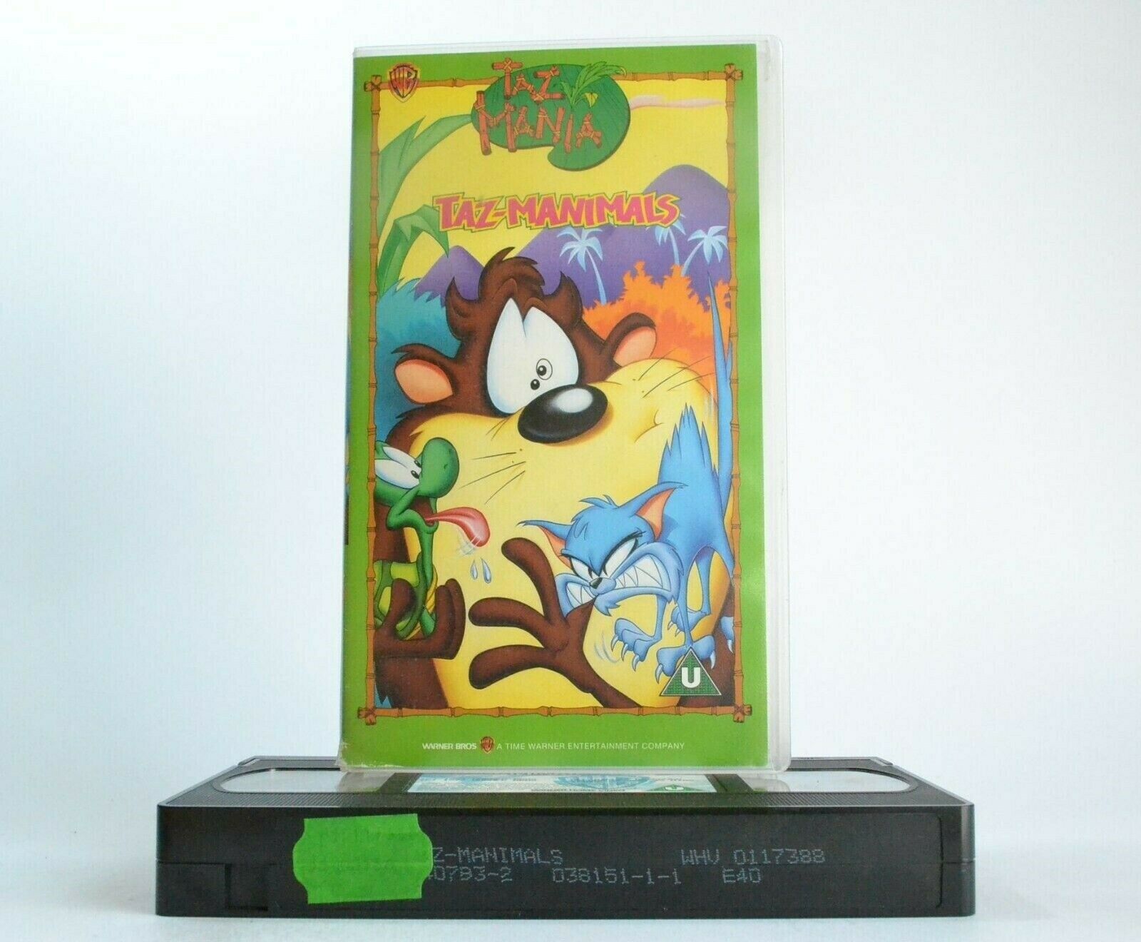 Taz-Manimals - (1991) Warner Bros - Animated Adventures - Children's - Pal VHS-