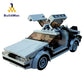 Technical Car - Back to the Future Time Machine - Speed Champions MOC Movie Supercar - Building Blocks-214 PCS-