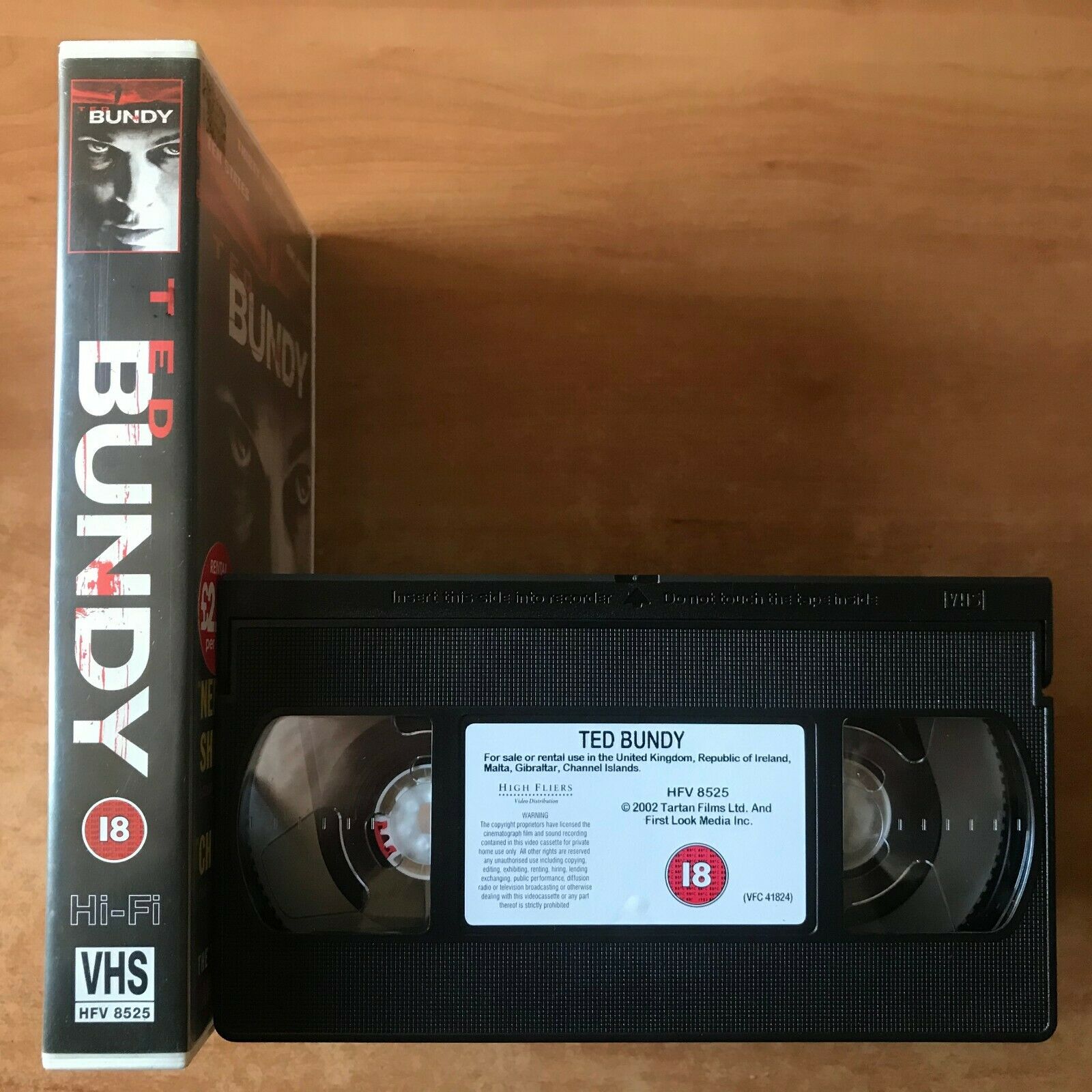 Ted Bundy (2002): Based On True Events - Drama [Large Box] Serial Killer - VHS-