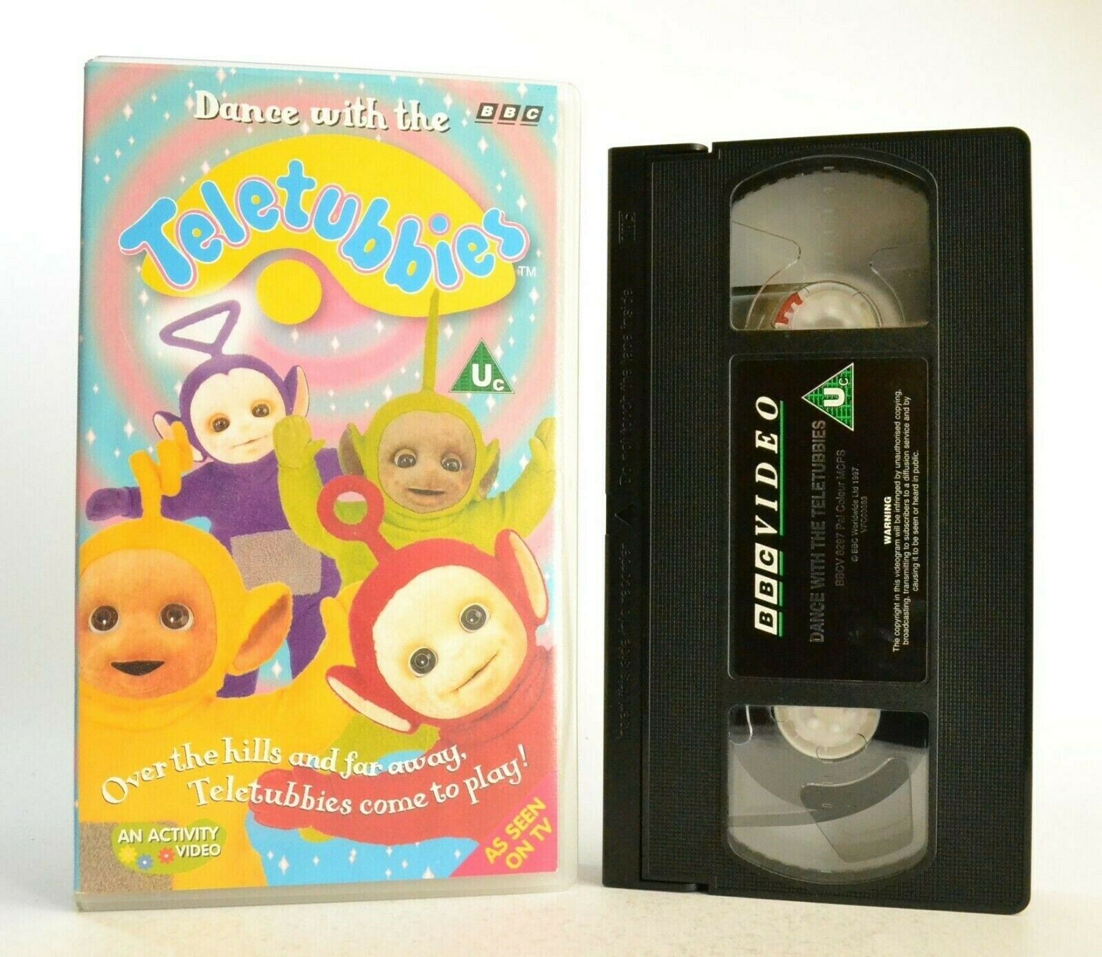 Teletubbies Dance With The Teletubbies VHS-