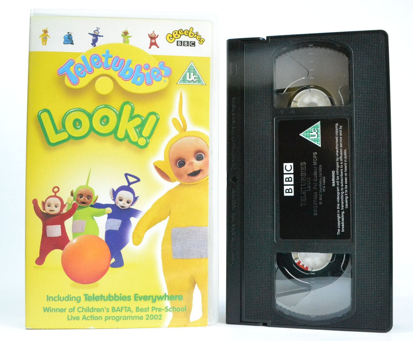 Teletubbies: Look [Teletubbies Everywhere] Kid’s Education - BAFTA 2002 - VHS-