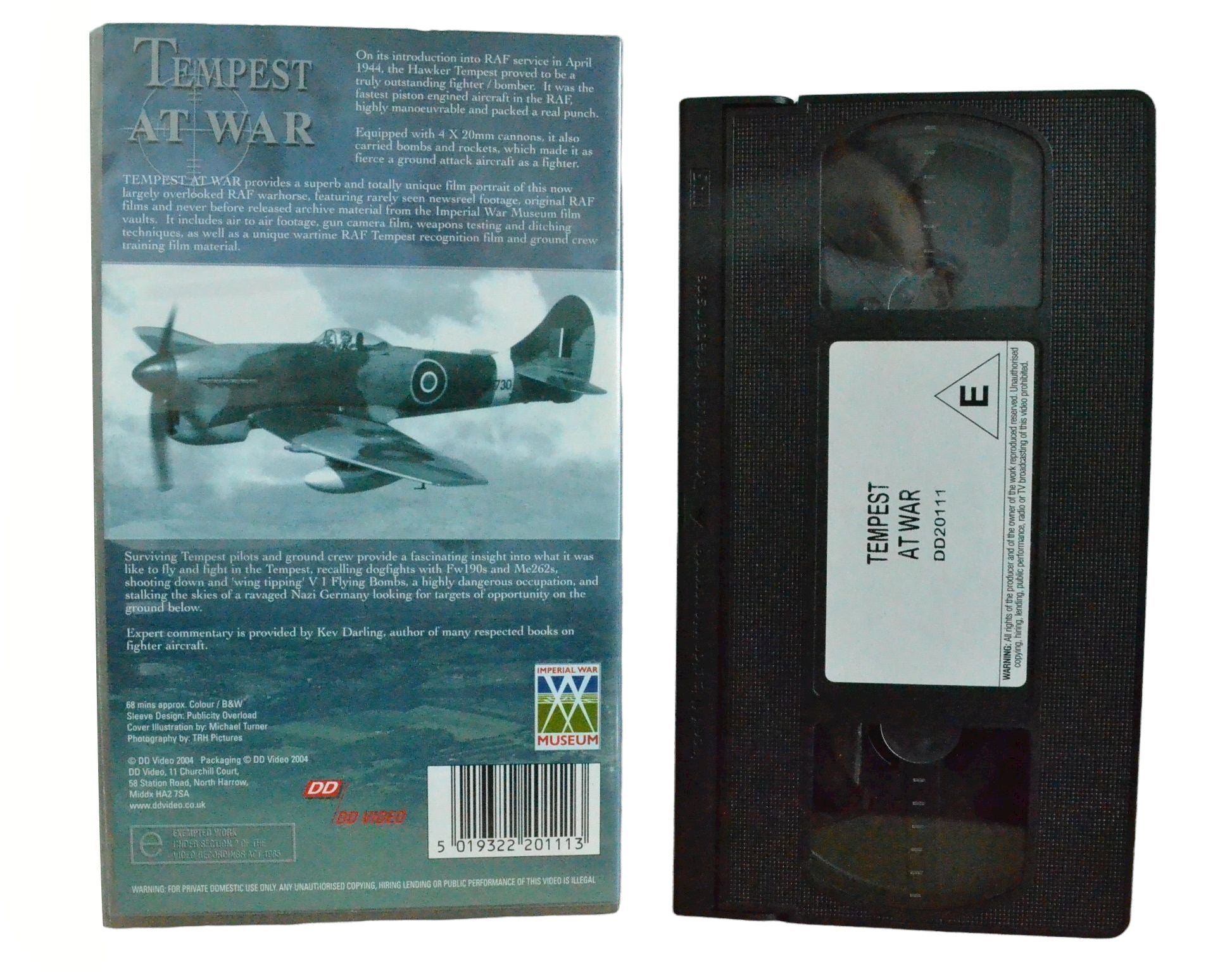 Tempest at War - Peter Fonda - DD - Vintage - Pal VHS-