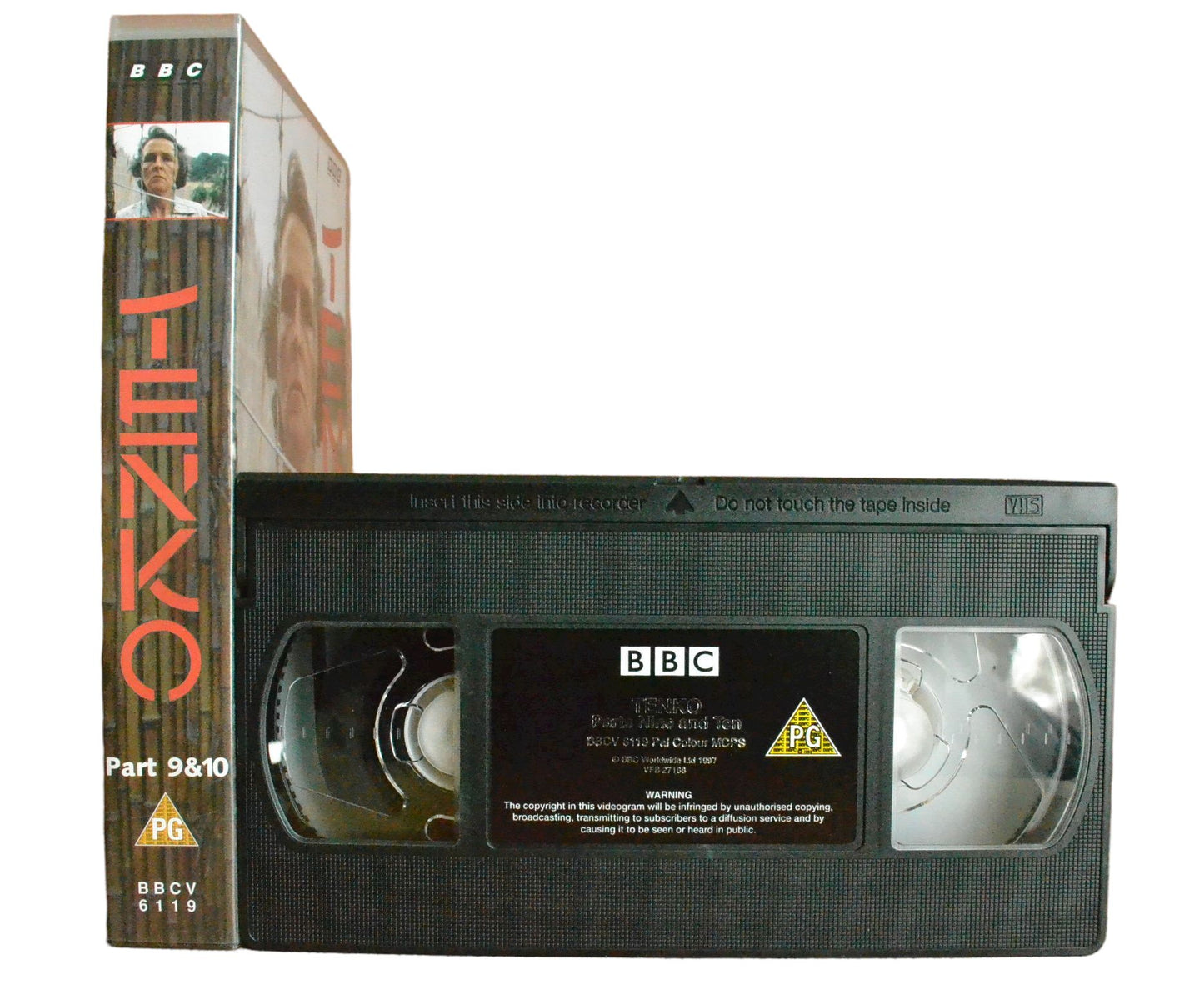 Tenko: Parts Nine and Ten - Ann Bell - BBC - Vintage - Pal VHS-