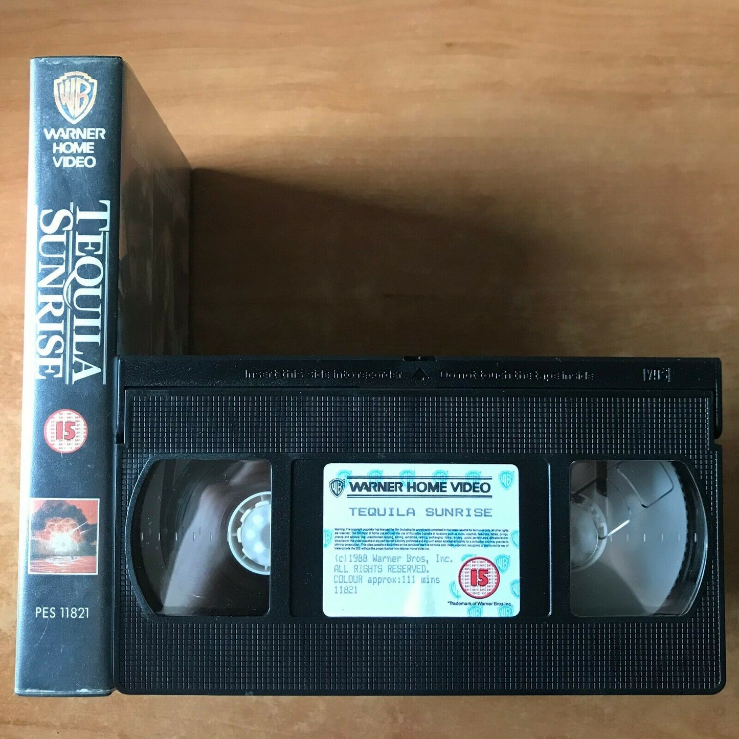 Tequila Sunrise: Coke Drama - L.A. Romance - Mel Gibson/Michelle Pfeiffer - VHS-