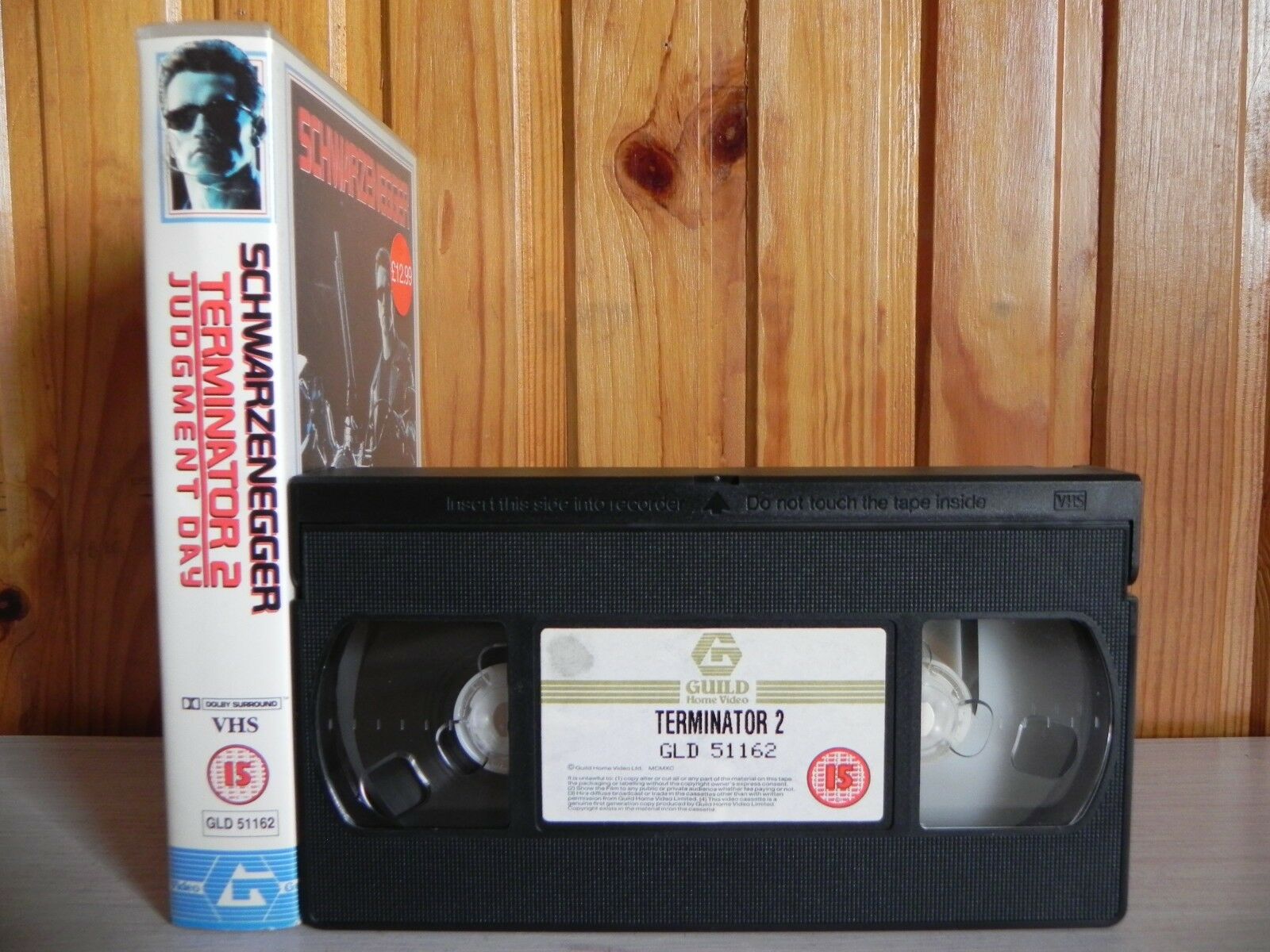 Terminator 2 - Schwarzenegger - Original 1991 Guild - Cyberdyne Apocalypse - VHS-