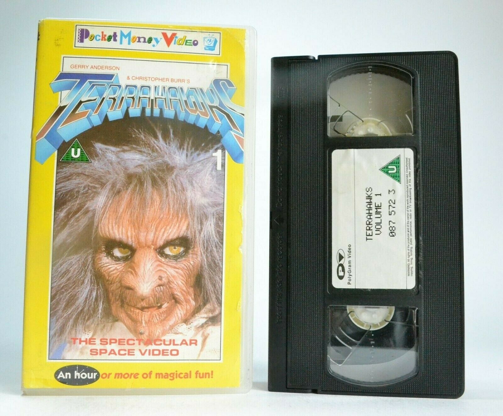 Terrahawks 1 [Pocket Money Video]: Space Action Adventures - Children's - VHS-