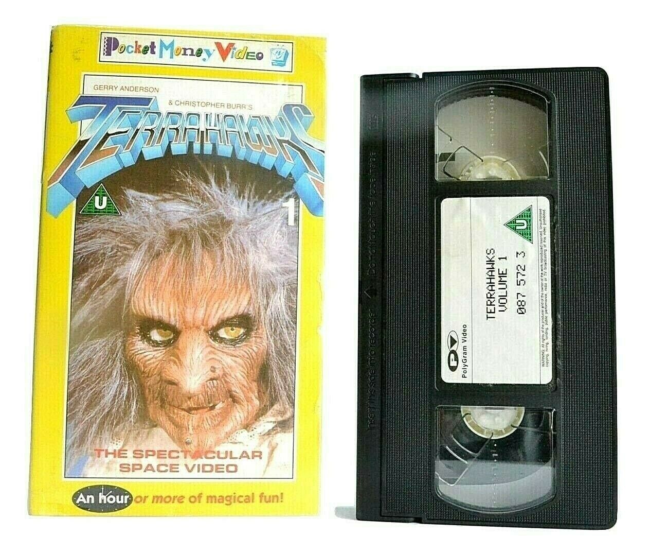 Terrahawks 1 [Pocket Money Video]: Space Action Adventures - Children's - VHS-