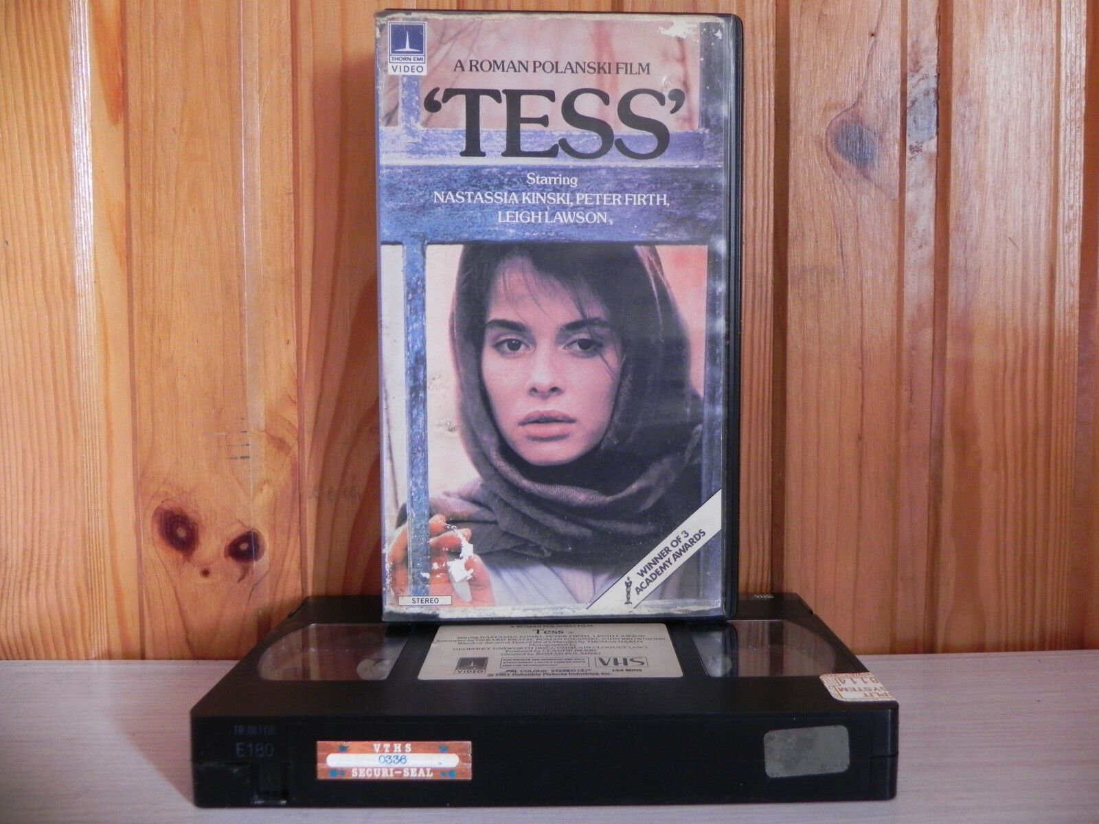 Tess - Roman Polanski - Nastassia Kinski - Thorn Emi Video - Pre-Cert - Pal VHS-